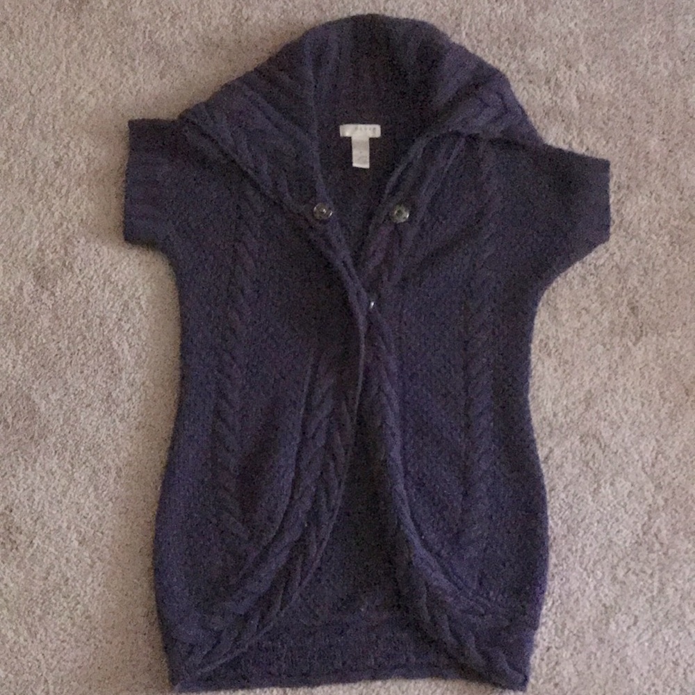 🌺Kenar cable knit sweater/vest/cardigan size S